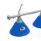 Holland Bar Stool Co Colorado Avalanche 3 Shade Billiard Light, Chrome Fixture BL3CHColAva - alternate 3