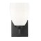 Z-Lite Oren 1-Light Vanity, 5.25 in W, Matte Black 7004-1V-MB - alternate 2