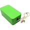 Electriduct Cable Bin Mini w/ Surge Protector- Lime Green PD-ED-CBM-LG - alternate 2