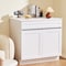 Vevor Shaker Base Cabinet 30" W x 24" D x 34.5" H Ready to Assemble with Drawer White KLCC-03 - alternate 3