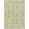 Homeroots 9' X 12' Artichoke Green Oriental Washable Non Skid Indoor Outdoor Area Rug 563743 - alternate 3