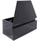 Wrightmaster 39 in. Trailer Tongue Box RV Trailer Truck Tool Truck Tool Box with Lock Keys Side Handle, Black, 3 ZR-81851 - alternate 3
