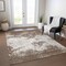 Homeroots 3' X 5' Brown And Beige Abstract Washable Indoor Outdoor Area Rug 599466 - alternate 2