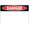 Labeltac LabelTac 4 and Pro Model Die-Cut Danger OSHA Header Roll 4in  x  6in, 200 labels/roll LT46DANGA - alternate 2
