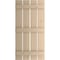 Ekena Millwork Rustic Four Board Spaced Board-n-Batten Knotty Pine Faux Wood Shutters, 23 1/2W x 60H, PR SHUBSS23X60KPPR - alternate 3