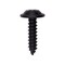 Auveco Phillips Flat Washer Head Tapping Screw 10 x 3/4in Black E Coat, 100PK 17558 - alternate 1