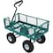 Edendirect Steel Garden Cart, Steel Mesh Removable Sides, 3 cu ft, 550 lb Capacity, Green IR-W46542634 - alternate 2