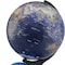 Homeroots 18" Blue Black And Navy Polyresin Dual Globe 468308 - alternate 2