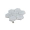Apollo Tile White 11x11 Bianco Carrara Marble Honed Floor and Wall Mosaic Tile 3.75 sqft/case, 5PK APLKB88G11HA - alternate 2