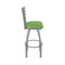 Holland Bar Stool Co 410 Jackie Stainless Steel 36in Swivel Bar Stool with Graph Parrot Seat 41036SS015 - alternate 4