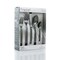 Megachef Baily 20 Piece Flatware Utensil Set, Stainless Steel Service for 4 in Black MCFW-BAILY-BLACK - alternate 2