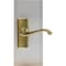 Larson Georgian Brass Lever Storm Door Latch CH3010701 - alternate 1