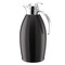 Service Ideas Nicollet Series 1.5-Liter Stainless Vacuum Insulated Carafe with Push Button Lid in Black Onyx NIC15BSPBBX - alternate 2