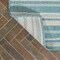 Jonathan Y Castara Wavy Stripe Modern Aqua/Cream 4 ft. x 6 ft. Indoor/Outdoor Area Rug SMB205A-4 - alternate 3