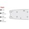 Oregon Harvester Guide Bar, 34 in., 3/4in Pitch, .122in Gauge, EnduraMax, Replaceable Sprocket Nose 341EMCT043-OCS - alternate 3