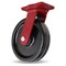 Hamilton Extra Heavy Duty Swivel Caster, 12" x 3" Phenolic Wheel, 3/4" Precision Tapered Bearing S-EHD-12PT - alternate 1