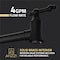 Anzzi Marca 360-Degree 24 in. Dual Swivel Pot Filler in Matte Black KF-AZ259MB - alternate 2