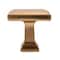 Designperfect 1-3/16 Overall Length Square Cabinet Knob, Champagne Bronze/Gold DPA-S54KCBZ - alternate 2