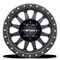 Method Race Wheels 15X8 DOUBLE STANDARD 5X4.5 BP 3.5IN B/S -24 O/S - MATTE BLACK MR30458012524N - alternate 3