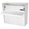 Mail Boss Metro Locking Wall-Mount Mailbox, Alpine White, 14/16-Gauge Steel 805940 - alternate 2