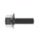 Zoro Select Not Graded, 3/8"-16 Serrated Flange Bolt, Plain Stainless Steel, 1 in L, 50 PK 32-SFH-37C-100 - alternate 2