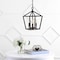 Jonathan Y Ojai 10" 3-Light Iron Classic Modern Pagoda LED Pendant Lantern, Oil Rubbed Bronze JYL7601A - alternate 2
