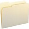 Smead 13 Tab Cut Letter Recycled Top Tab File Folder, Manila, 500PK SMD10331CT - alternate 2