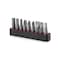 Tekton 1/4 Inch Hex, Phillips, Slotted Bit Set with Rail (9-Piece) DZZ93004 - alternate 2