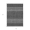 Homeroots 10' X 14' Gray Silver And Charcoal Tribal Washable Indoor Outdoor Area Rug 582571 - alternate 2