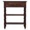 Homeroots 24" Brown Solid Wood Two Drawer Dresser 723822 - alternate 1