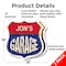 Signmission Jon's Garage, 18 inch X 18 inch, Plastic Sign, 2PK SHI-P-2PACK-18-383-JON - alternate 2