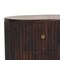 Homeroots 22" Brown Solid Wood Two Drawer Nightstand 701718 - alternate 2