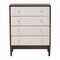 Baxton Studio Nikolai Mid-Century Beige Fabric and Wenge Brown Wood 4-Drawer Chest 255-14056-ZORO - alternate 2
