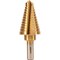 Neiko Titanium Step Drill Bit, High-Speed Alloy Steel Bit, 12 Step Sizes from 7/16 Inches to 1 1/8 Inches 10189A - alternate 1