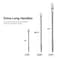 Capri Tools Fine 90-Tooth Locking Flex-Head Ratchet Set, Extra Long Handle, 1/4, 3/8, 1/2 in. Drive, 3-Piece CP90CFXL-SET - alternate 3