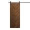 Sartodoors Modern Barn Door 30 x 80 inches, Ego 5005 Cognac Oak Veneer, 6.6FT Rail Track Heavy Hardware Set ,  EGO5005BD-B-DKO-30 - alternate 1