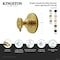 Kingston Brass Single-Handle Six-Way Diverter Valve with Knurled Handle and Round Trim Kit, Polished Chrome KS4031RKZ - alternate 2