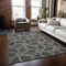 Homeroots 5' X 8' Charcoal And Gold Geometric Washable Indoor Outdoor Area Rug 613483 - alternate 3