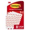 Command Large Replacement Strip, 0.747 in W, 3.643 in L, 1/2 in Thick, Foam Backing, White, 2.2 kg 17023-8ESF - alternate 1