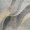 Homeroots 9' X 12' Gray Silver And Rust Abstract Washable Indoor Outdoor Area Rug 616758 - alternate 1