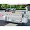 Koolmore 60 in. 8-Burner Commercial Outdoor Propane Gas Grill with 30 in. Griddle in Stainless-Steel CGKIT6-G30 - alternate 3