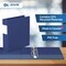 Davis Group Premium Economy, Angle D Ring, Binder, (Royal Blue, 2"), PK6 2304-92-06 - alternate 3