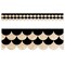 Creative Teaching Press Core Decor Black and Wood Scallops EZ Border, 48 Feet Per Pack, 3PK 10975 - alternate 3