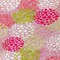 Homeroots 3' X 5' Pink Green And Ivory Polka Dot Washable Indoor Outdoor Area Rug 594274 - alternate 2