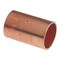 Nibco 1/4 in. Copper Pressure Cup x Cup Coupling Fitting with Dimple Stop I60014 - alternate 1