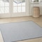 Homeroots 5' Bone Square Geometric Power Loom Area Rug 522013 - alternate 6