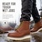 Handpoint Men's 6 in Leather Slip Resistant Durability Composite Toe Work Boots, 6 H84992D-6 - alternate 2