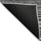 Homeroots 9' X 12' Taupe Beige And Pewter Striped Washable Indoor Outdoor Area Rug 614849 - alternate 2