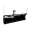 Snowbear By Marlon UNIVERSAL ELITE 82-Inch x 19-Inch Hitch-Mounted Actuator Driven Snowplow AVAL8219ELT - alternate 1