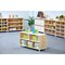 Beleduc By Playwell Palermo 41inx14in Low 2-Layer Shelf - Open, White/Oak Veneer, 18inH, Scratch-Resistant, Ages 3+ 846029 - alternate 2